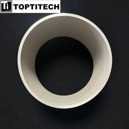 0.45µm Porous Titanium Tube Gas Sparger For Chemical Reactors high quality